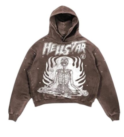 Brown Hellstar Hoodie