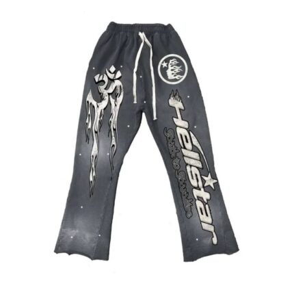 Grey Hellstar Sweatpants