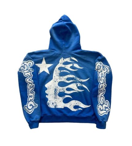 Hellstar Blue Yoga Hoodie