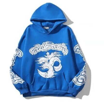 Hellstar Hoodie Blue